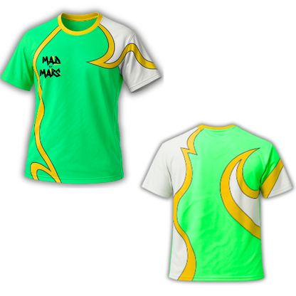 Maillot de sport éclair de MARS vert clair