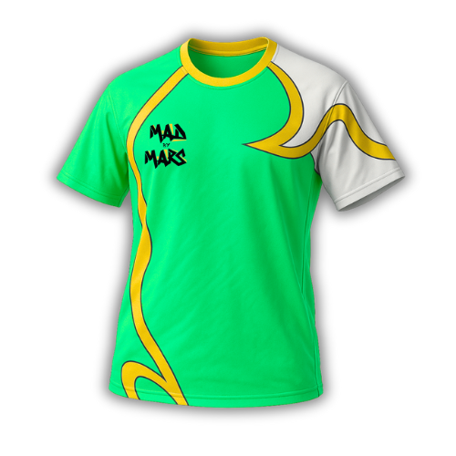 Maillot de sport éclair de MARS vert clair