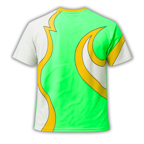 Maillot de sport éclair de MARS vert clair