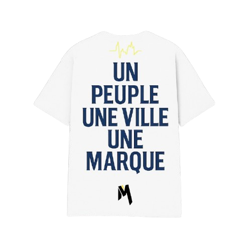 T-shirt MAD by MARS pour le peuple blanc
