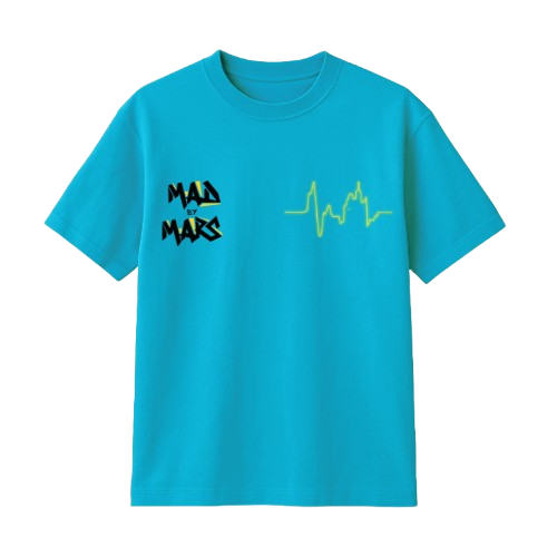 T-shirt MAD by MARS pour le peuple bleu ciel
