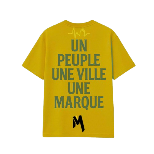 T-shirt MAD by MARS pour le peuple vert foncé