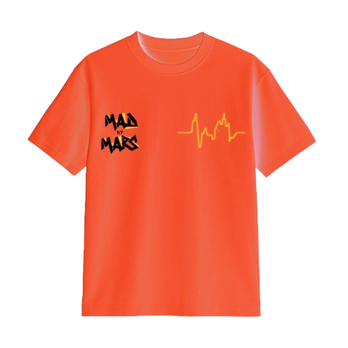 T-shirt MAD by MARS pour le peuple orange