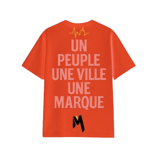 T-shirt MAD by MARS pour le peuple orange